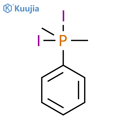 Phosphorane, diiododimethylphenyl- structure