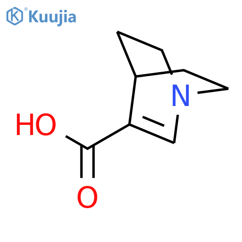 1-Azabicyclo[2.2.2]oct-2-ene-3-carboxylicacid(6CI) structure