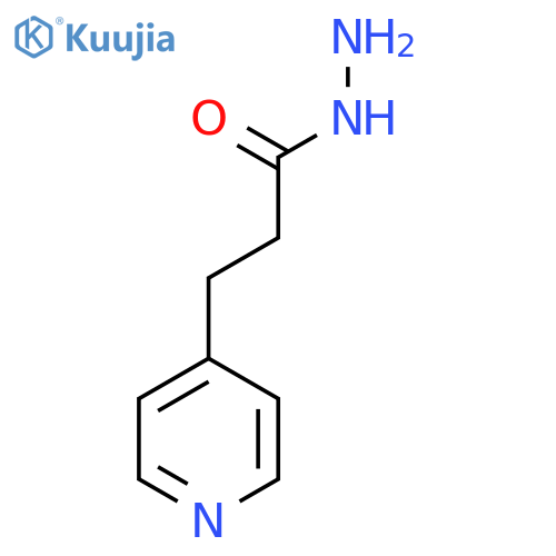 3-(Pyridin-4-YL)propanehydrazide structure