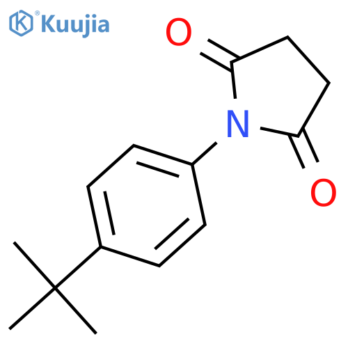 N-(4-tert-butylphenyl)succinimide structure