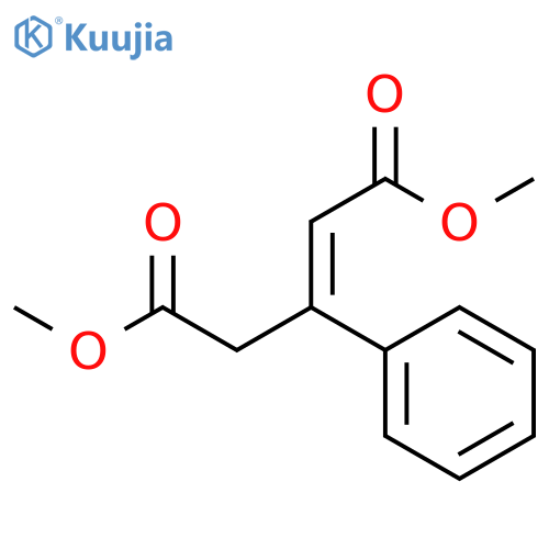 2-Pentenedioic acid, 3-phenyl-, dimethyl ester structure