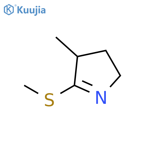 2H-Pyrrole, 3,4-dihydro-4-methyl-5-(methylthio)- structure