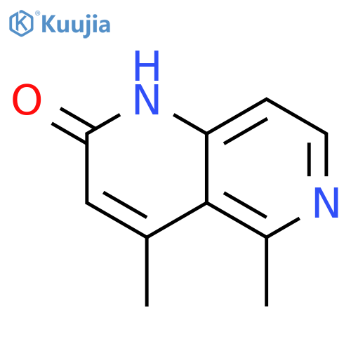 1,6-Naphthyridin-2(1H)-one, 4,5-dimethyl- structure