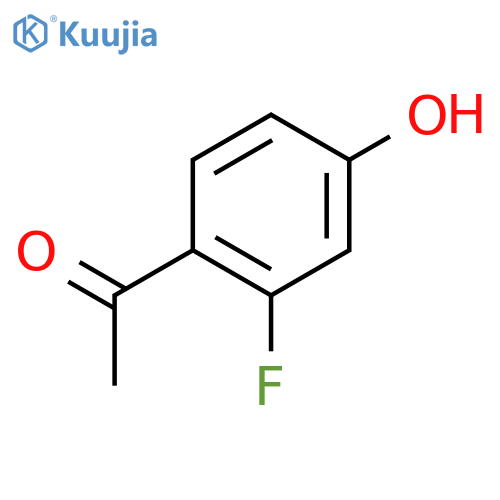 1-(2-fluoro-4-hydroxyphenyl)ethan-1-one structure