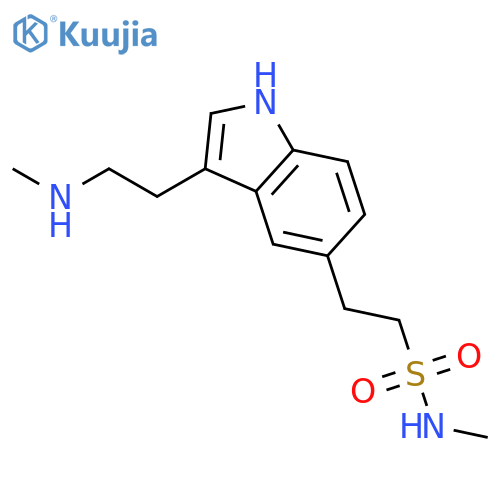 1H-Indole-5-ethanesulfonamide, N-methyl-3-[2-(methylamino)ethyl]- structure