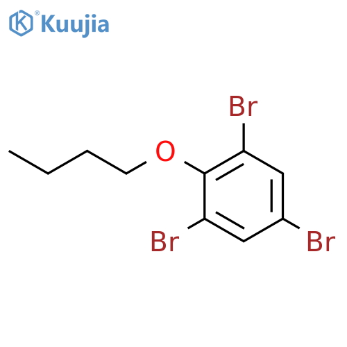 Benzene, 1,3,5-tribromo-2-butoxy- structure