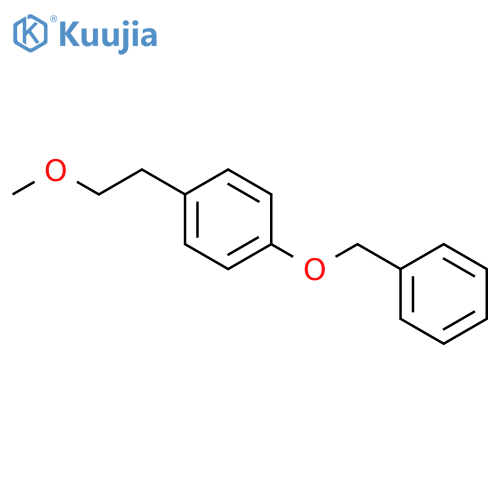 2-(4-Hydroxyphenyl)ethanol; 4'-Benzyl, 1-Me ether structure