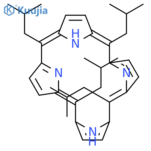 21H,23H-Porphine, 5,10,15,20-tetrakis(2-methylpropyl)- structure