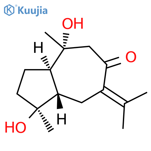 Zedoarondiol structure