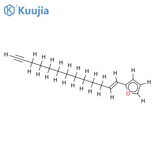 (E)-form-2-(1-Tridecen-12-ynyl)furan structure