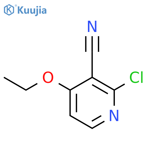 2-CHLORO-4-ETHOXYNICOTINONITRILE structure