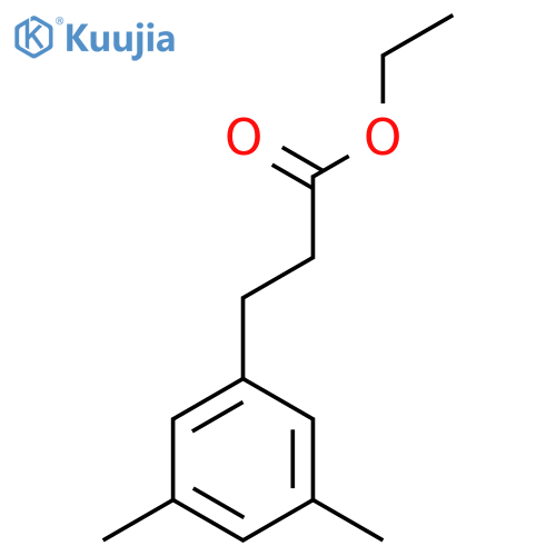 Ethyl 3-(3',5'-dimethylphenyl)propionate structure