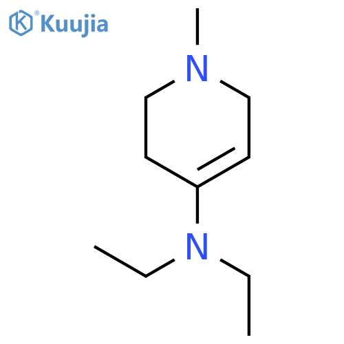 4-Pyridinamine, N,N-diethyl-1,2,3,6-tetrahydro-1-methyl- structure