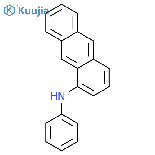 N-Phenyl-1-anthraMine structure