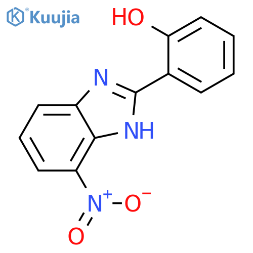 Phenol, 2-(4-nitro-1H-benzimidazol-2-yl)- structure