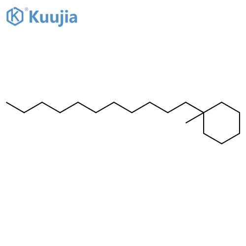 Cyclohexane, methylundecyl- structure