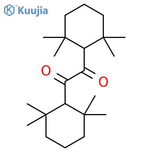 Ethanedione, bis(2,2,6,6-tetramethylcyclohexyl)- structure