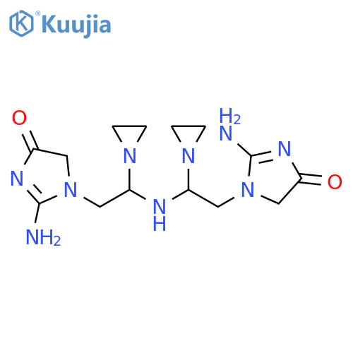 2-amino-1-[2-[2-[2-[2-(2-amino-4-oxo-5H-imidazol-1-yl)ethylamino]ethylamino]ethylamino]ethyl]-5H-imidazol-4-one structure