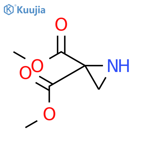 2,2-dimethyl aziridine-2,2-dicarboxylate structure