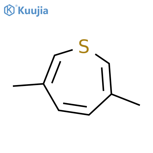 Thiepin, 3,6-dimethyl- structure