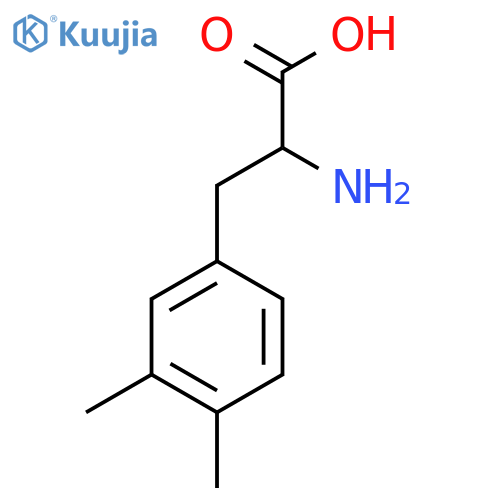 2-Amino-3-(3,4-dimethylphenyl)propanoic acid structure