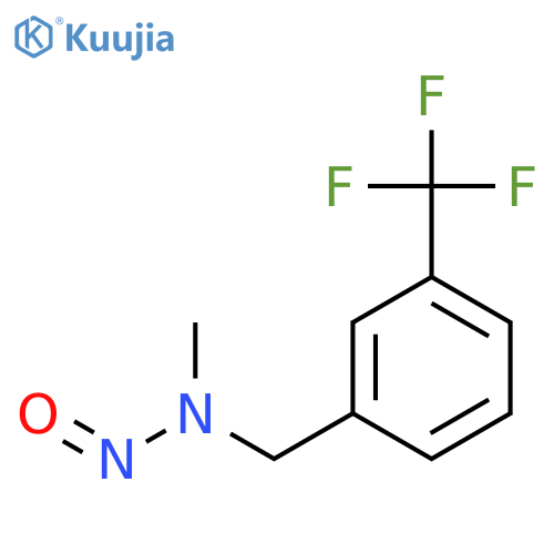 N-methyl-N-nitroso-1-[3-(trifluoromethyl)phenyl]methanamine structure