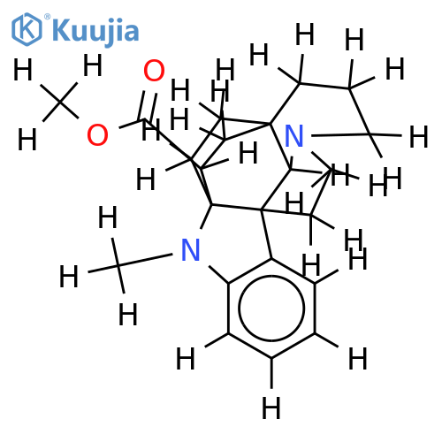 1-methyl-aspidofractinine-3-carboxylic acid methyl ester structure