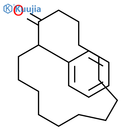 Cyclopentadecanone, 2-phenyl- structure