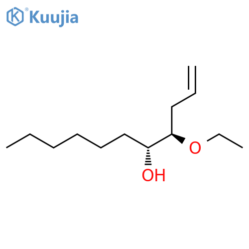 1-Undecen-5-ol, 4-ethoxy-, (R*,R*)- structure