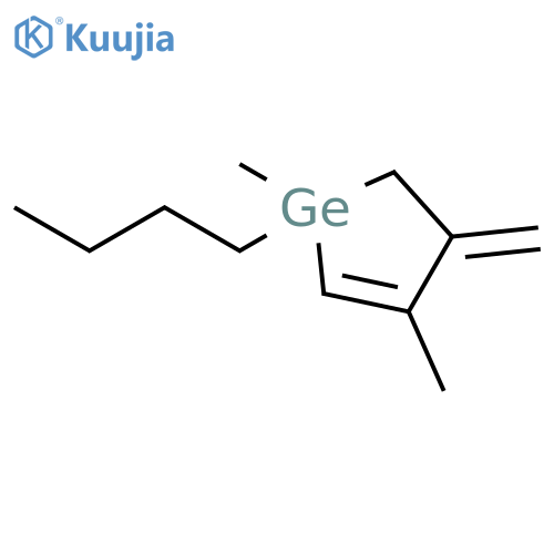 1H-Germole, 1-butyl-2,3-dihydro-1,4-dimethyl-3-methylene- structure