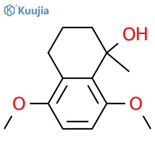 1-Naphthalenol, 1,2,3,4-tetrahydro-5,8-dimethoxy-1-methyl- structure