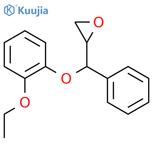 (2RS,3RS)-3-(2-Ethoxyphenoxy)-3-phenylpropene-1,2-epoxide structure