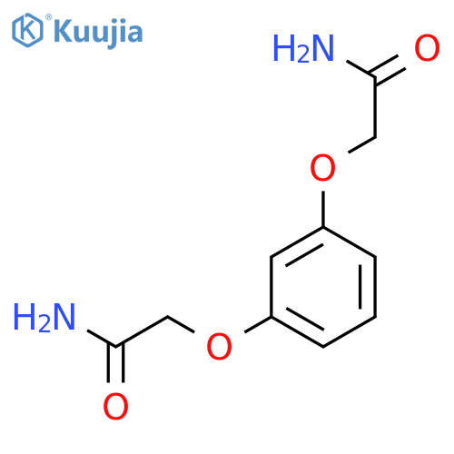 Acetamide, 2,2'-[1,3-phenylenebis(oxy)]bis- structure