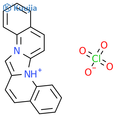 Imidazo[1,2-a:3,4-a']diquinolin-7-ium, perchlorate structure