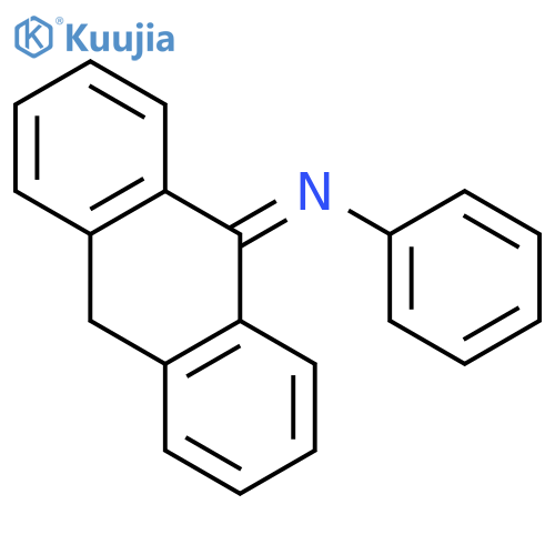 Benzenamine, N-9(10H)-anthracenylidene- structure