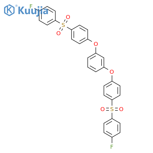 Benzene, 1,3-bis[4-[(4-fluorophenyl)sulfonyl]phenoxy]- structure