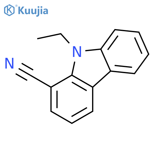 9H-Carbazole-1-carbonitrile, 9-ethyl- structure