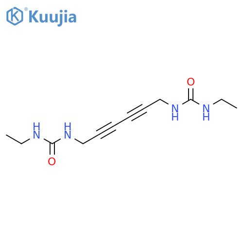 Urea, N,N''-2,4-hexadiyne-1,6-diylbis(N'-ethyl- structure