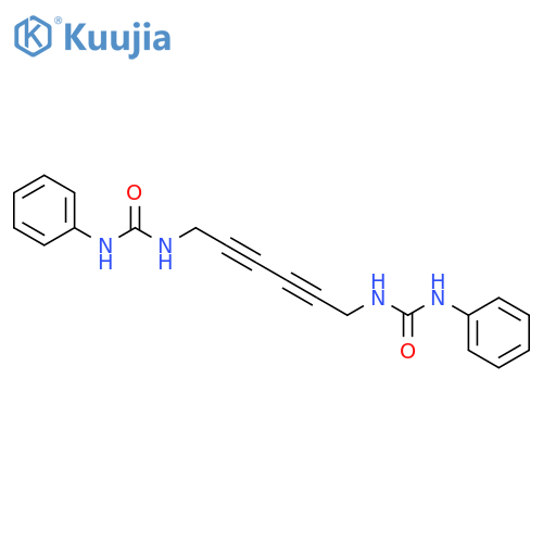 Urea, N,N''-2,4-hexadiyne-1,6-diylbis[N'-phenyl- structure