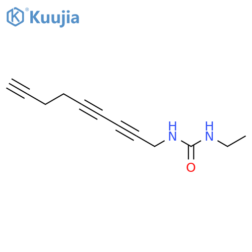 Urea, N-ethyl-N'-2,4,8-nonatriynyl- structure