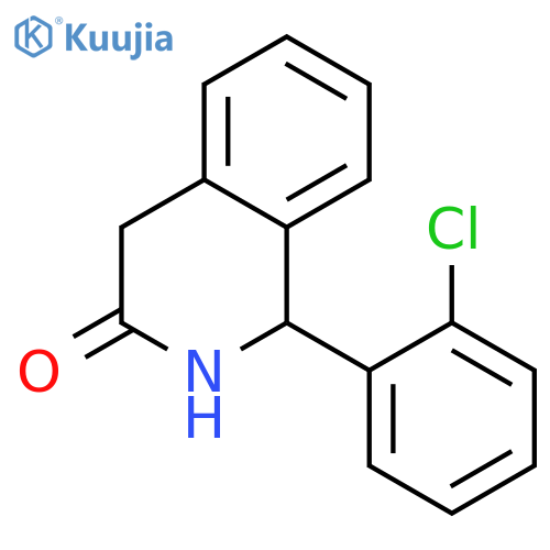 1-(2-chlorophenyl)-1,2-dihydroisoquinolin-3(4H)-one structure