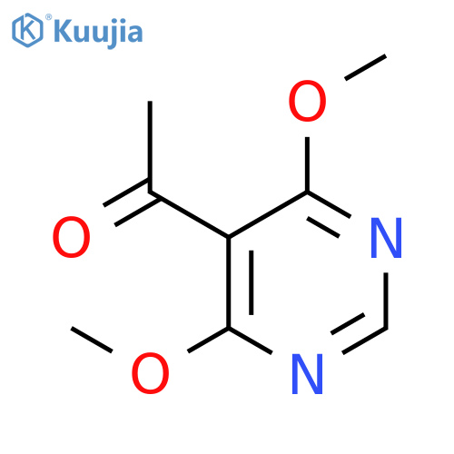 1-(4,6-dimethoxypyrimidin-5-yl)ethan-1-one structure