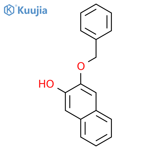 2-Naphthalenol, 3-(phenylmethoxy)- structure