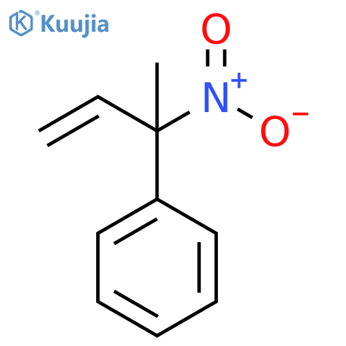 Benzene, (1-methyl-1-nitro-2-propenyl)- structure