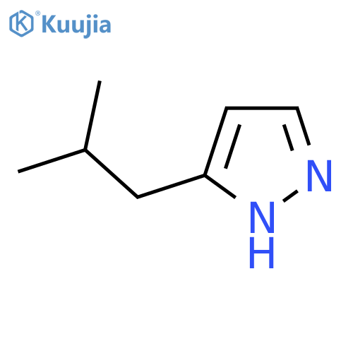 3-Isobutyl-1H-pyrazole structure