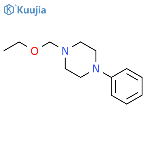 Piperazine, 1-(ethoxymethyl)-4-phenyl- structure