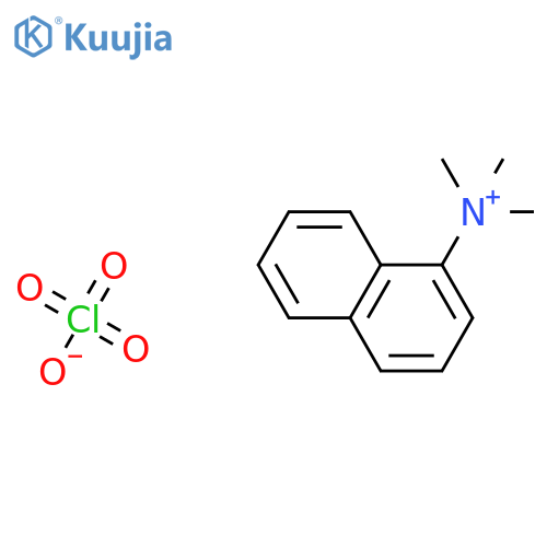 1-Naphthalenaminium, N,N,N-trimethyl-, perchlorate structure