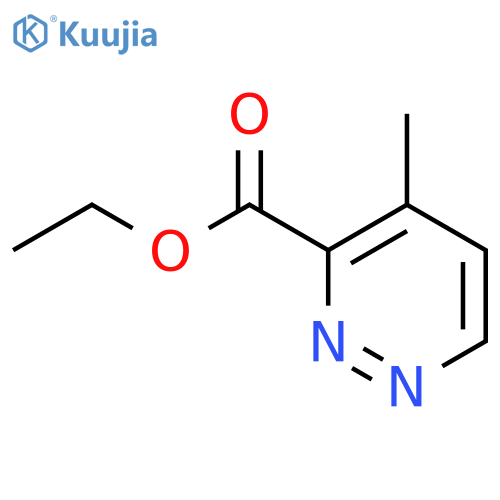 ethyl 4-methylpyridazine-3-carboxylate structure