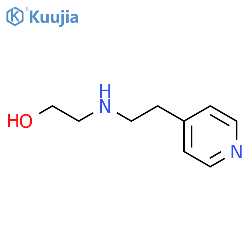 2-(2-Pyridin-4-yl-ethylamino)-ethanol structure