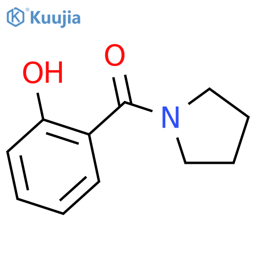 Methanone,(2-hydroxyphenyl)-1-pyrrolidinyl- structure